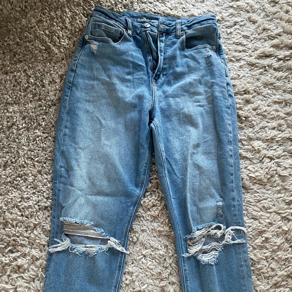 American Eagle Curvy Mom Jean